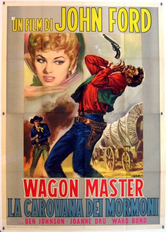 Image of Ben Johnson And Harry Carey Jr. , Wagon Master 1950