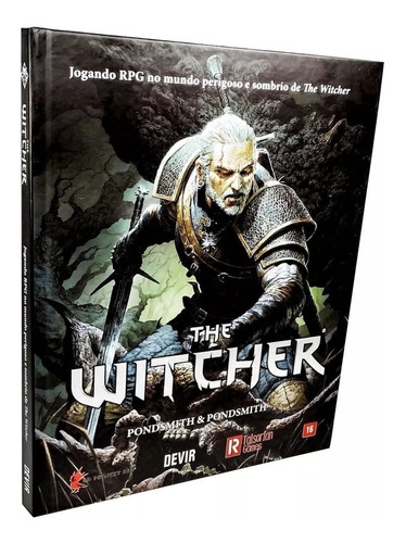 The Witcher Rpg Livro De Rpg Devir por R$199,00