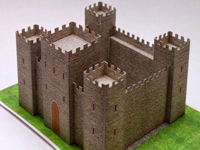 Projeto Papercraft 3d Castelo Medieval/ Maquete.