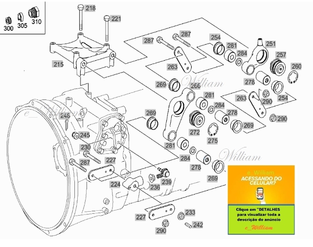 Catalogo de Peças Mercedes Caminhão Atego 1418 OM9