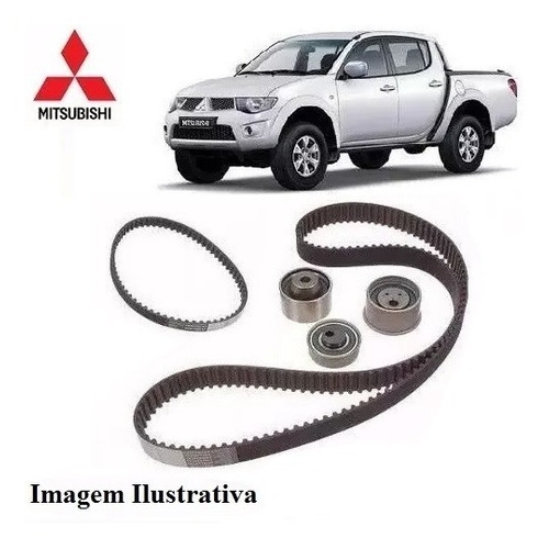 Kit Correia Dentada Mitsubish L200 Triton 2.4 16v Mivec Flex Por R$1.153,00