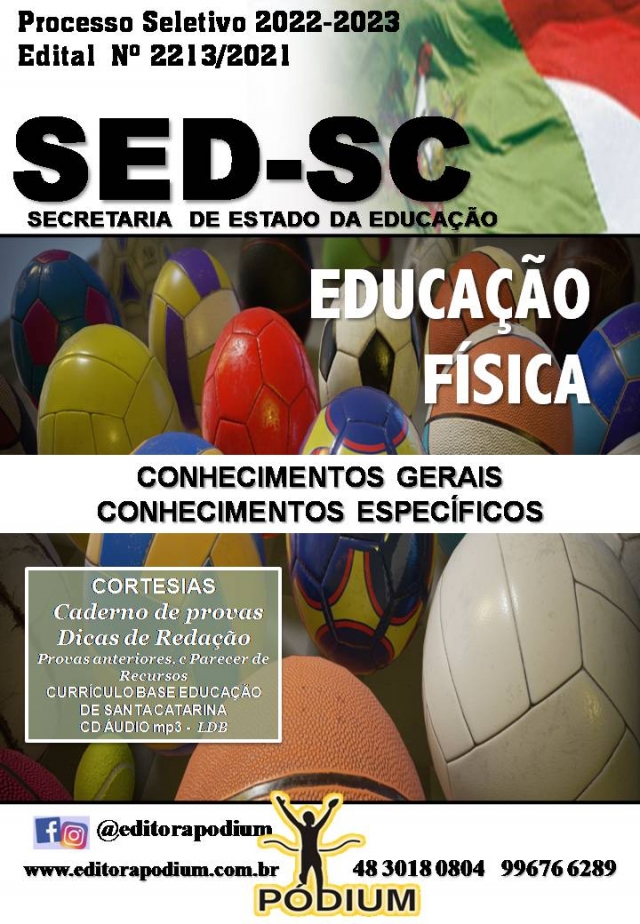 Apostila Professor de Educação Física ACT SED SC