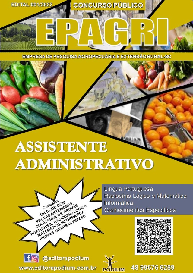 Apostila Concurso Epagri Assistente Administrativo